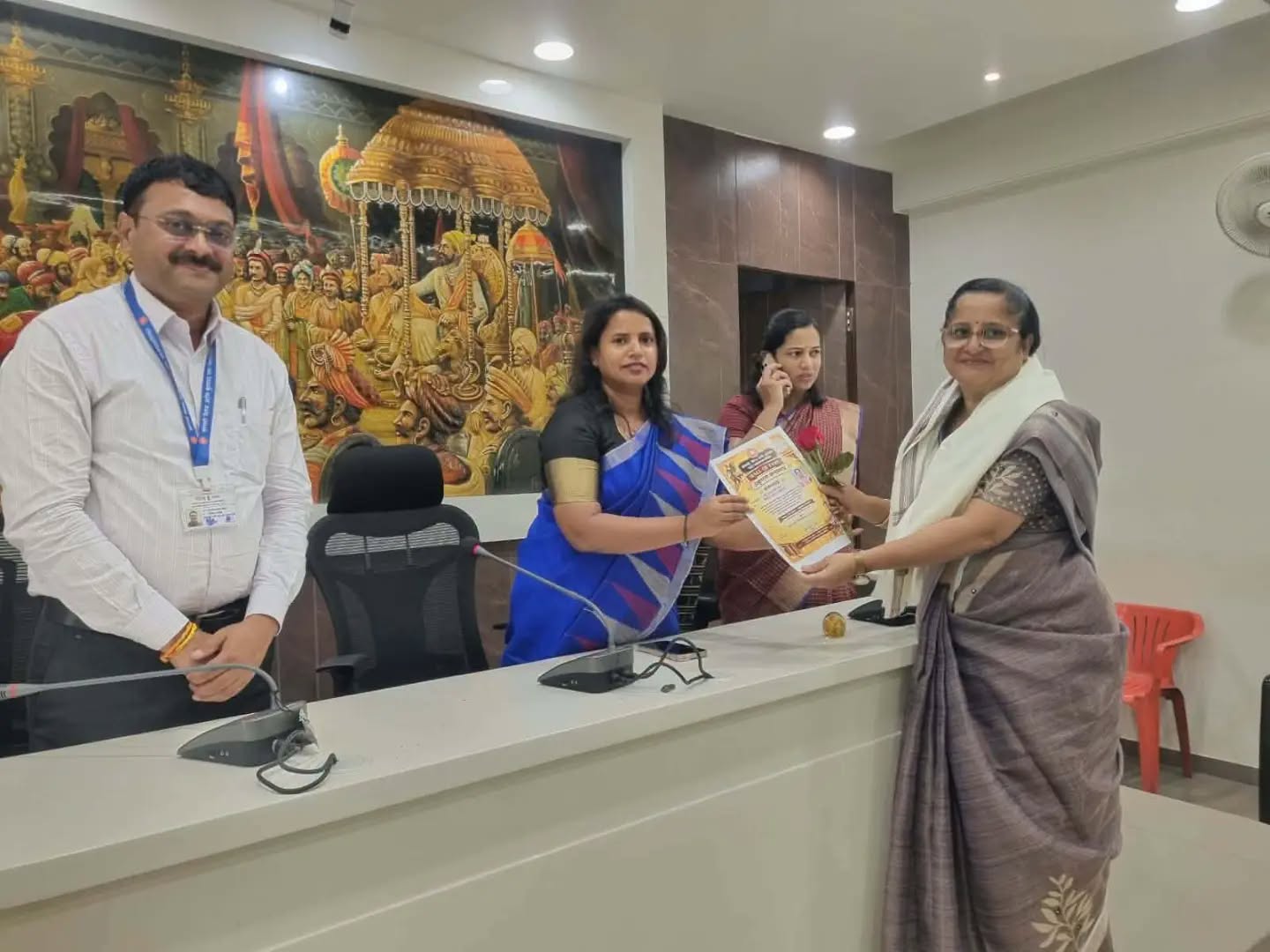 उत्कृष्ट कार्य करने वाले अधिकारी-कर्मचारियों का हुवा सम्माननगर निगम कि ‘WALL OF FAME’ के माध्यम से किया गया गौरव
